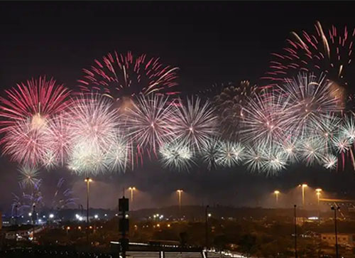 菏泽焰火晚会